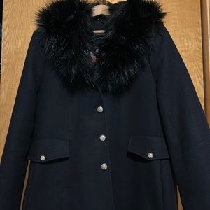 Black coat